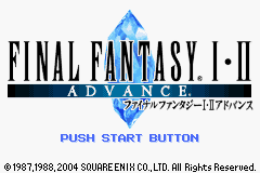 Final Fantasy I & II: Dawn of Souls: Title